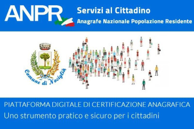 ANPR: CERTIFICATI ANAGRAFICI ONLINE E GRATUITI PER I CITTADINI