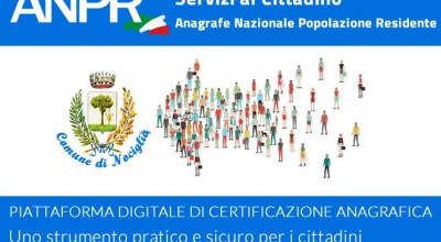 ANPR: CERTIFICATI ANAGRAFICI ONLINE E GRATUITI PER I CITTADINI