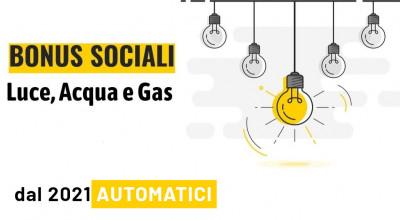 Acqua, luce, gas: nel 2021 bonus automatici per famiglie in disagio economico