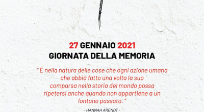 Dal 27 Gennaio al 10 Febbraio:  “Il diritto di non  dimenticare”