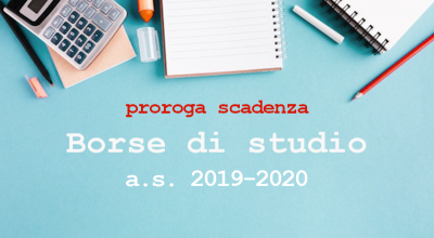 Proroga scadenza termini - Regione Puglia. Assegnazione borse di studio a.s. ...