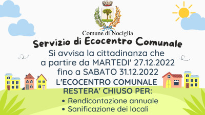 Servizio di Ecocentro Comunale