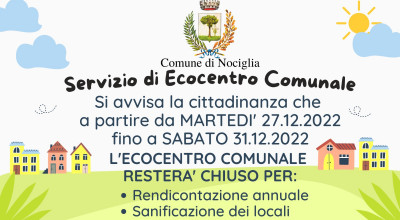 Servizio di Ecocentro Comunale