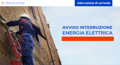 Avviso interruzione energia elettrica lunedì 5 luglio 