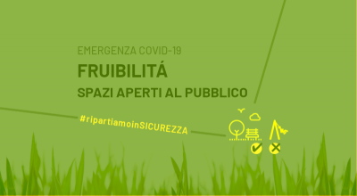 Emergenza Covid-19 Avviso fruibilità spazi aperti al pubblico