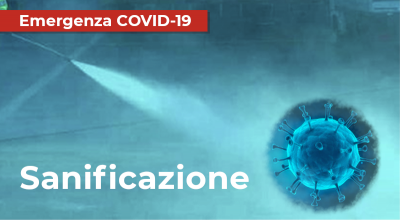 Emergenza Covid-19 Operazioni di sanificazione cautelativa.